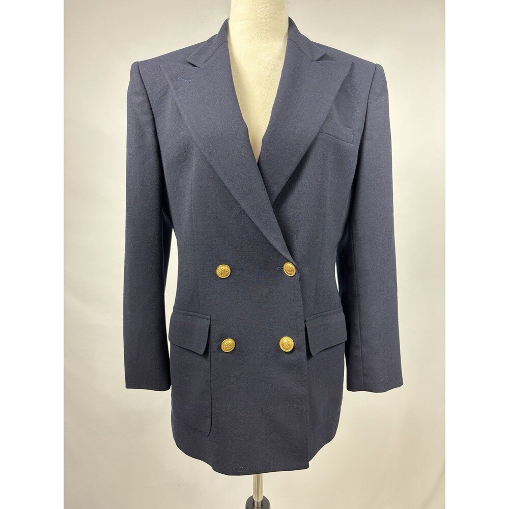 Lauren Ralph Lauren Navy Blazer with Gold Buttons